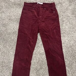 Vintage Slim High Rise Cords